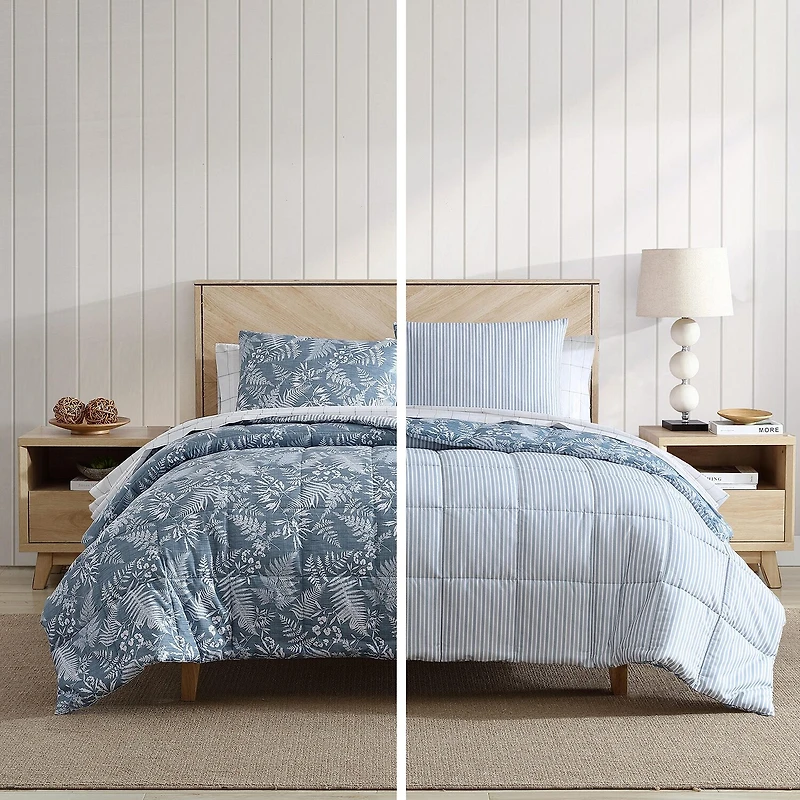 Eddie Bauer Fern Garden Microfiber Midweight Comforter Set