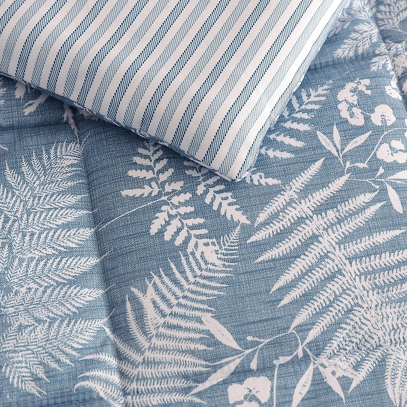 Eddie Bauer Fern Garden Microfiber Midweight Comforter Set