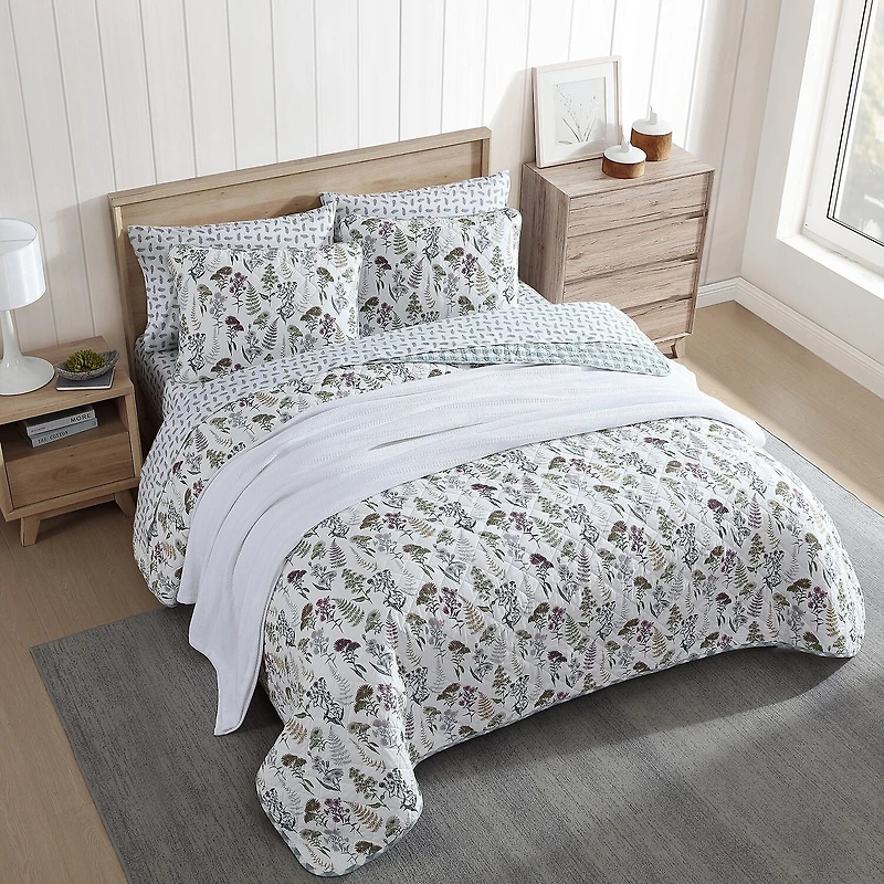 Eddie Bauer Flower Field Cotton Quilt Set
