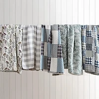 Eddie Bauer Flower Field Cotton Quilt Set