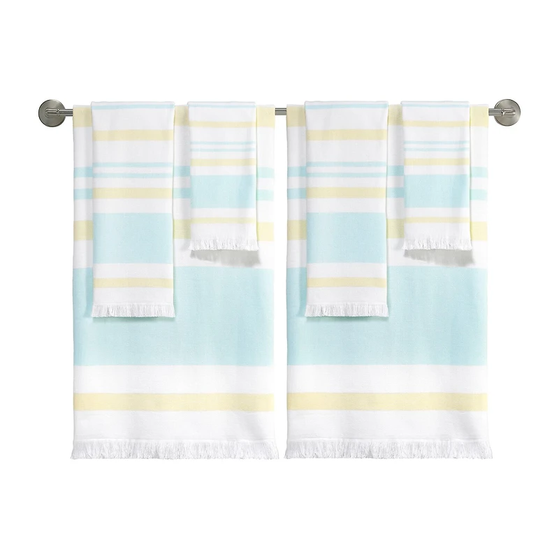 IZOD Clubhouse Stripe 2-pc. Hand Towel