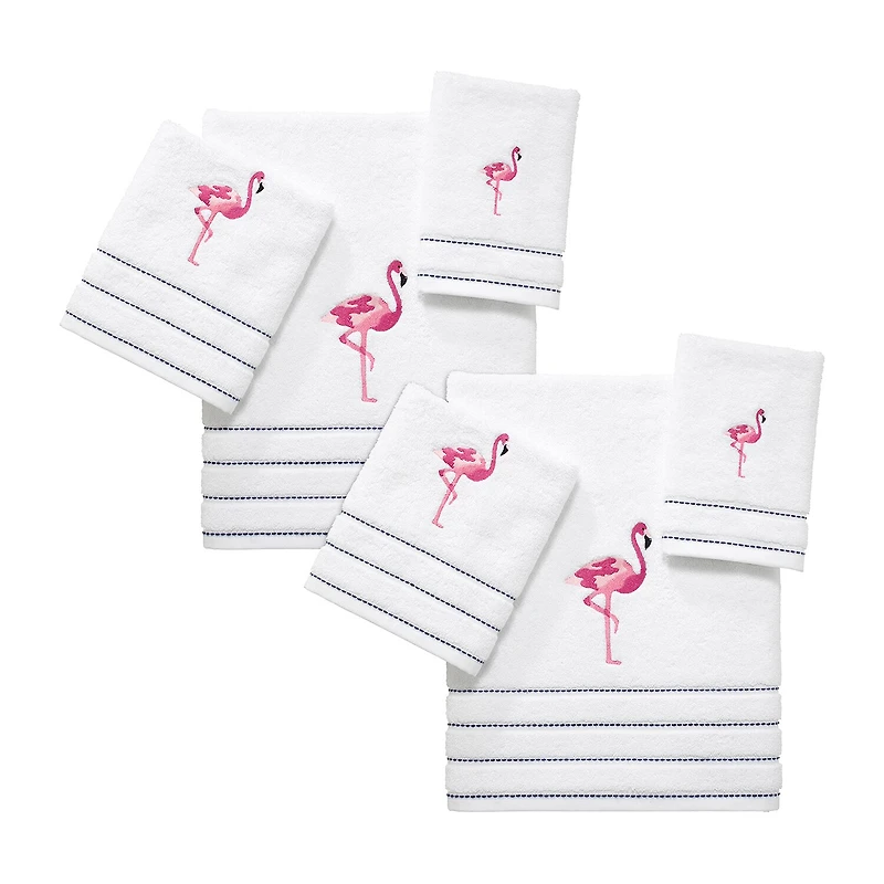 IZOD Flamingo 2-pc. Bath Towel
