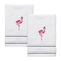 IZOD Flamingo 2-pc. Fingertip Towel