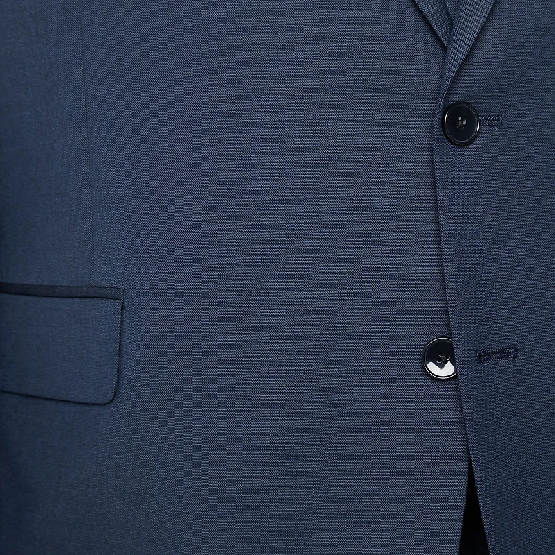 Shaquille O'Neal XLG™ Mens Stretch Fabric Regular Fit Big and Tall Suit Jacket