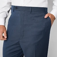 Shaquille O'Neal XLG™ Mens Big and Tall Stretch Fabric Regular Fit Flat Front Suit Pant