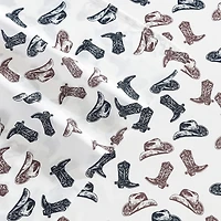Wrangler Boots N Hats Sheet Set