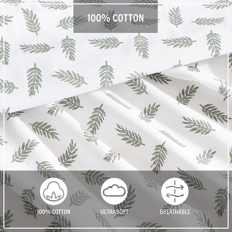 Eddie Bauer Laurel Leaves Sheet Set