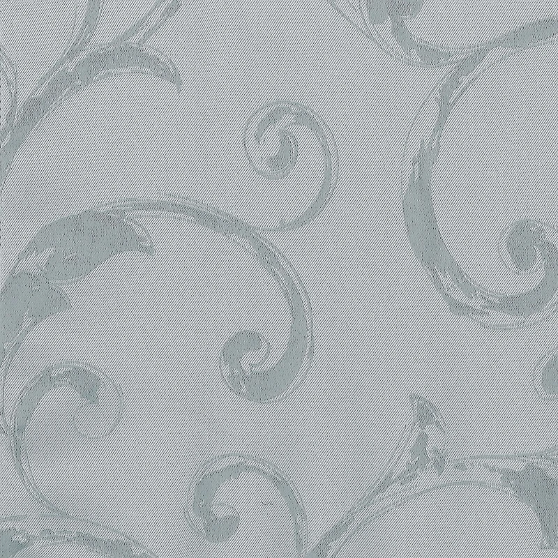 Threadmade Mia Swirl Print Jacquard Rod Pocket Back Tab Energy Saving Blackout Single Curtain Panel