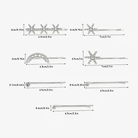 Bijoux Bar Star & Moon 7-pc. Bobby Pin
