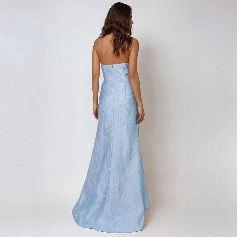 Rene by Rene Ruiz Collection Womens Sleeveless Embroidered Evening Gown