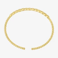 Diamond Addiction (G-H, Si2-I1) Womens 1/2 CT. T.W. White Diamond 14K Gold Over Silver Sterling Silver Cuff Bracelet