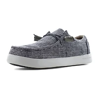 Volcom Work 30801 Mens Moc Closed Toe Shoes Wide Width