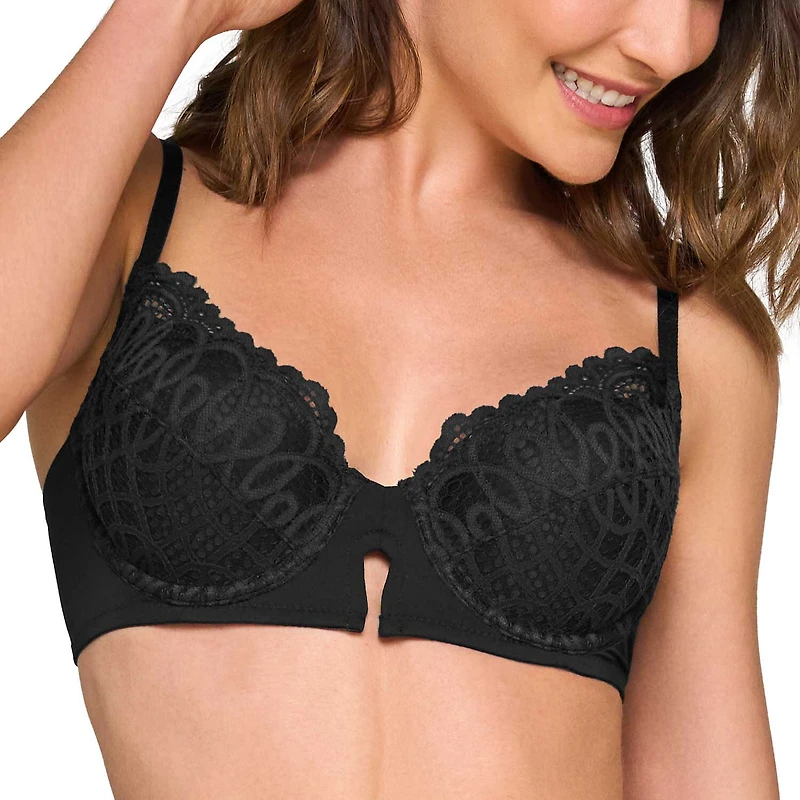 Ilusion Keyhole Lace Bra - 70184