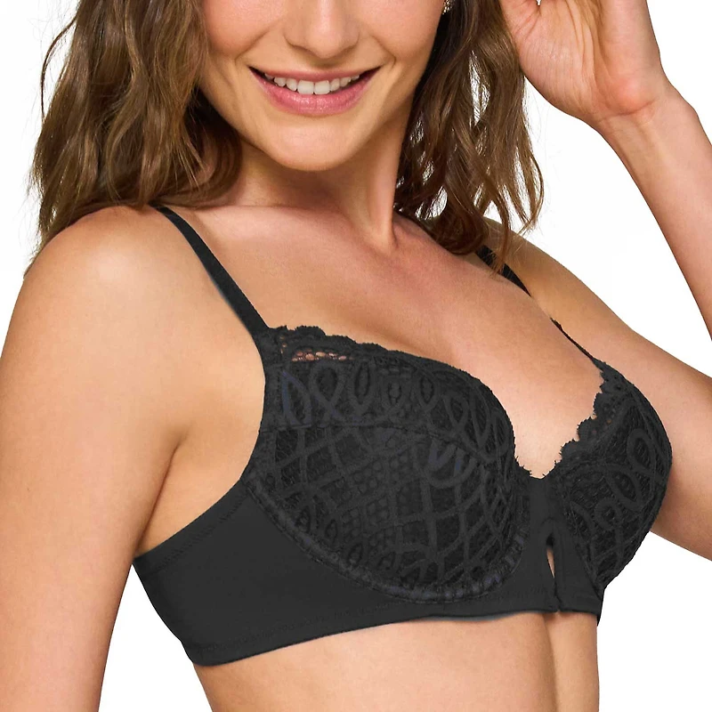 Ilusion Keyhole Lace Bra - 70184