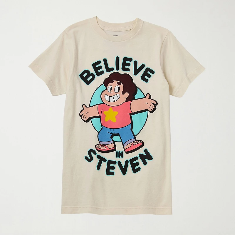 Adventure Time Little & Big Kid Boys Crew Neck Short Sleeve Regular Fit Graphic T-Shirt
