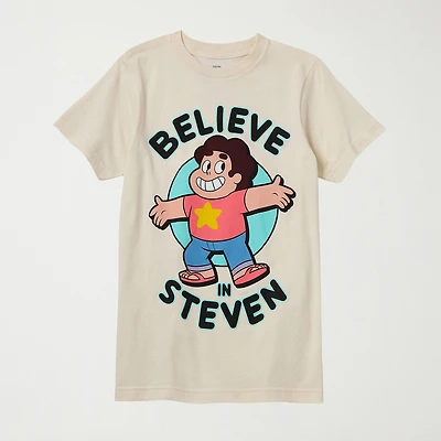 Adventure Time Little & Big Kid Boys Crew Neck Short Sleeve Regular Fit Graphic T-Shirt