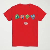 Little & Big Kid Boys Crew Neck Short Sleeve Regular Fit Super Mario Graphic T-Shirt