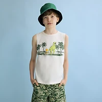 Thereabouts Little & Big Kid Boys Crew Neck Sleeveless Tank Top