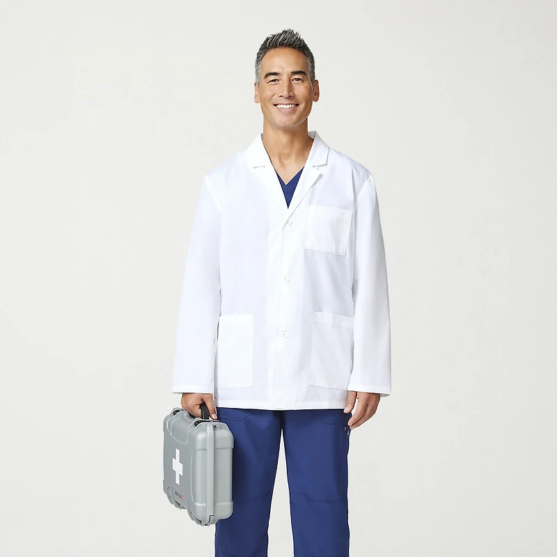 Dickies Mens Long Sleeve Lab Coat