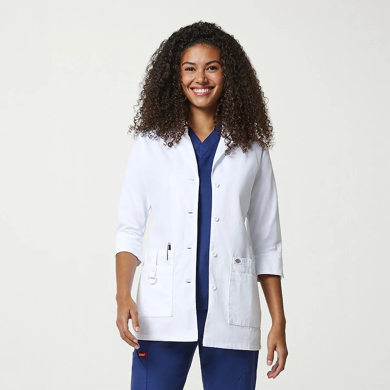 Dickies Womens Long Sleeve Lab Coat