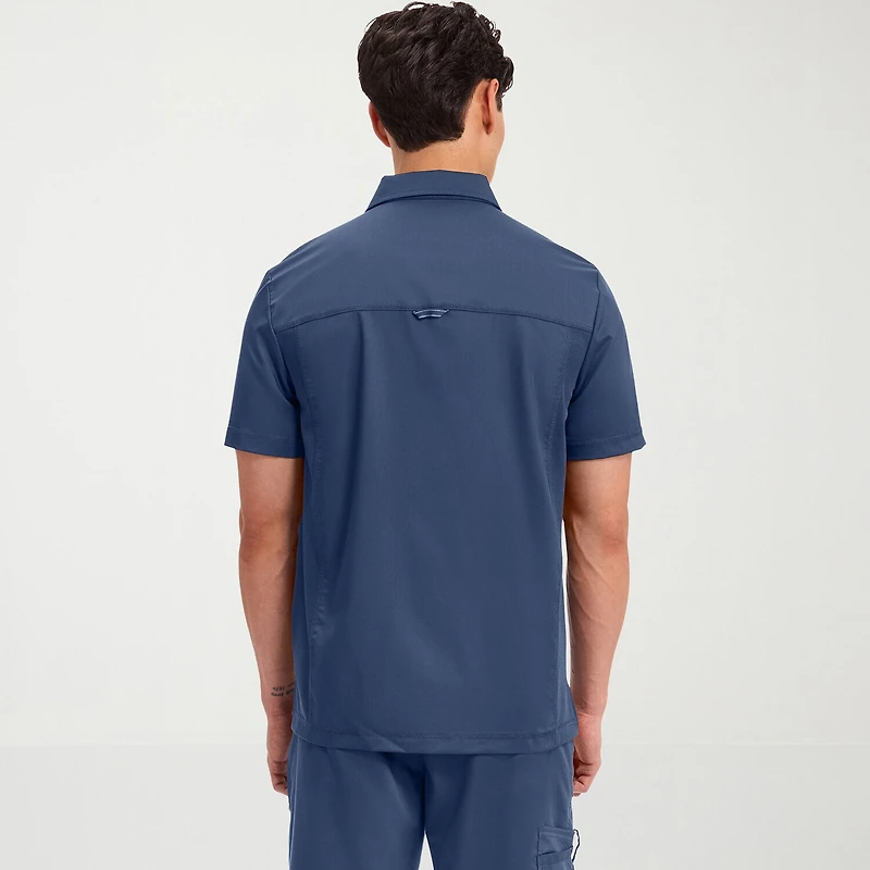 Cherokee Mens Short Sleeve Scrub Top