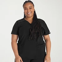 Dickies Womens V Neck Short Sleeve Scrub Top