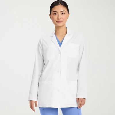 Cherokee Womens Long Sleeve Lab Coat