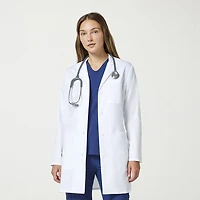 Cherokee Womens Long Sleeve Lab Coat