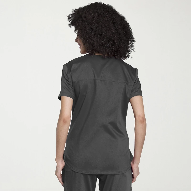 Cherokee Womens V Neck Short Sleeve Scrub Top