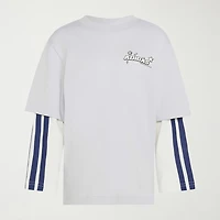 adidas x Disney Unisex Crew Neck Long Sleeve Regular Fit Toy Story Graphic T-Shirt