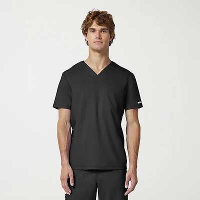 Cherokee Mens V Neck Short Sleeve Scrub Top