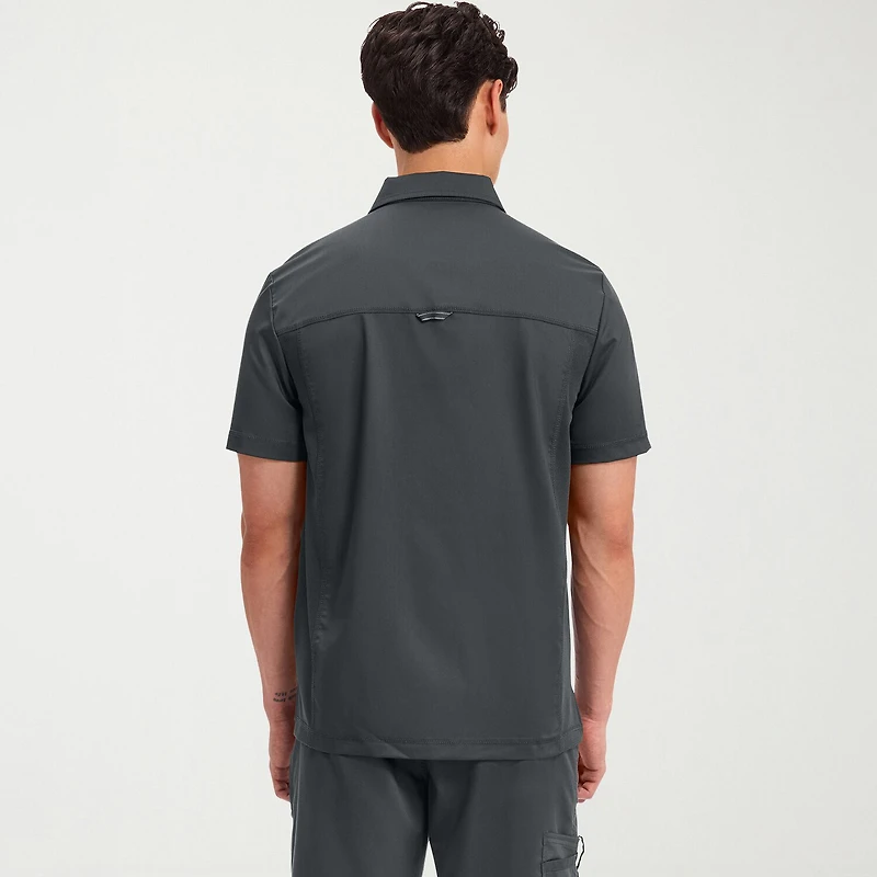 Cherokee Mens Big and Tall Short Sleeve Scrub Top