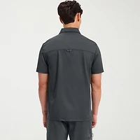 Cherokee Mens Big and Tall Short Sleeve Scrub Top