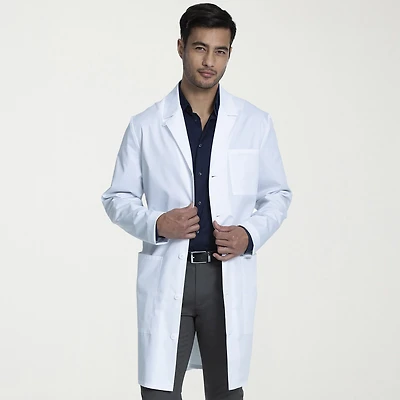 Cherokee Mens Big and Tall Long Sleeve Lab Coat