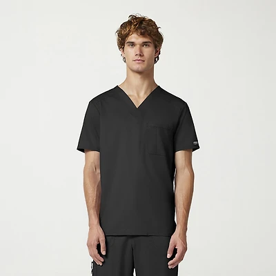 Cherokee Mens V Neck Short Sleeve Scrub Top