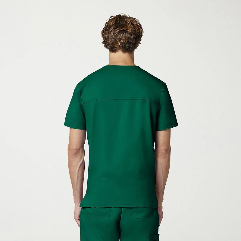 Cherokee Mens Big and Tall V Neck Short Sleeve Scrub Top