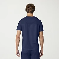 Cherokee Ck Ww Revolution Mens Big and Tall V Neck Short Sleeve Scrub Top