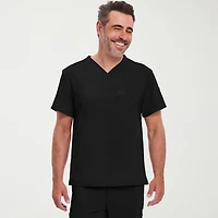 Dickies Mens V Neck Short Sleeve Scrub Top