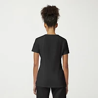 Cherokee Womens V Neck Short Sleeve Scrub Top