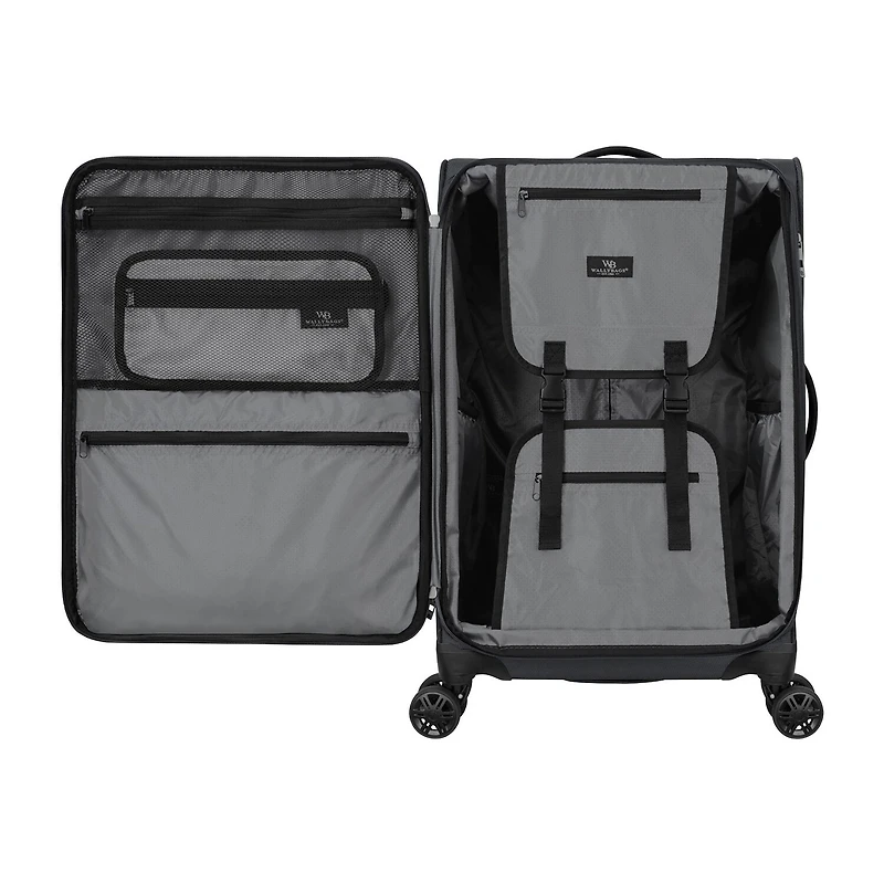 Wallybags Stratford 25 Inch Softside Checked Spinner Luggage