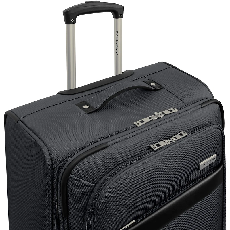 Wallybags Stratford 25 Inch Softside Checked Spinner Luggage