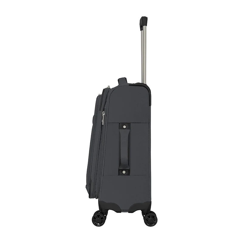 Wallybags Stratford 20 Inch Softside Carry-On Spinner Luggage
