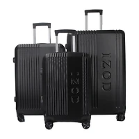 IZOD Zane 3-pc. Hardside Expandable Luggage Set