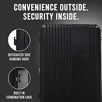 IZOD Zane 3-pc. Hardside Expandable Luggage Set