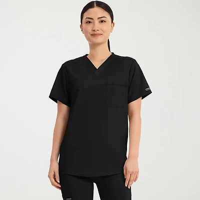 Cherokee Unisex Adult V Neck Short Sleeve Scrub Top