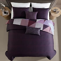 Bebejan Orchid Matrix 5-pc. Reversible Comforter Set