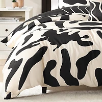 Bebejan Ebony And Ivory Reversible Comforter Set