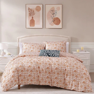 Bebejan Clay Tree Reversible Comforter Set