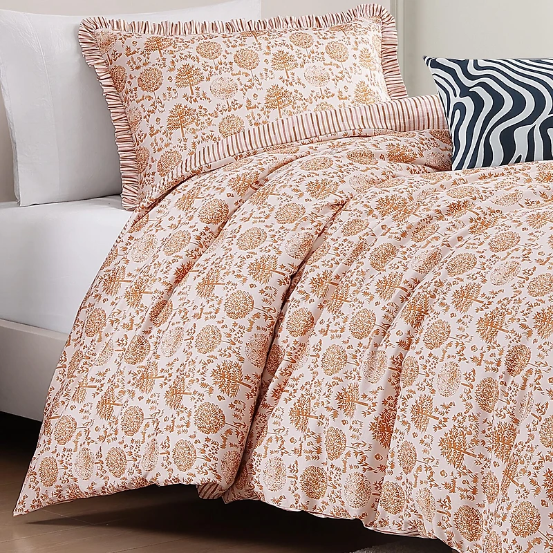 Bebejan Clay Tree Reversible Comforter Set