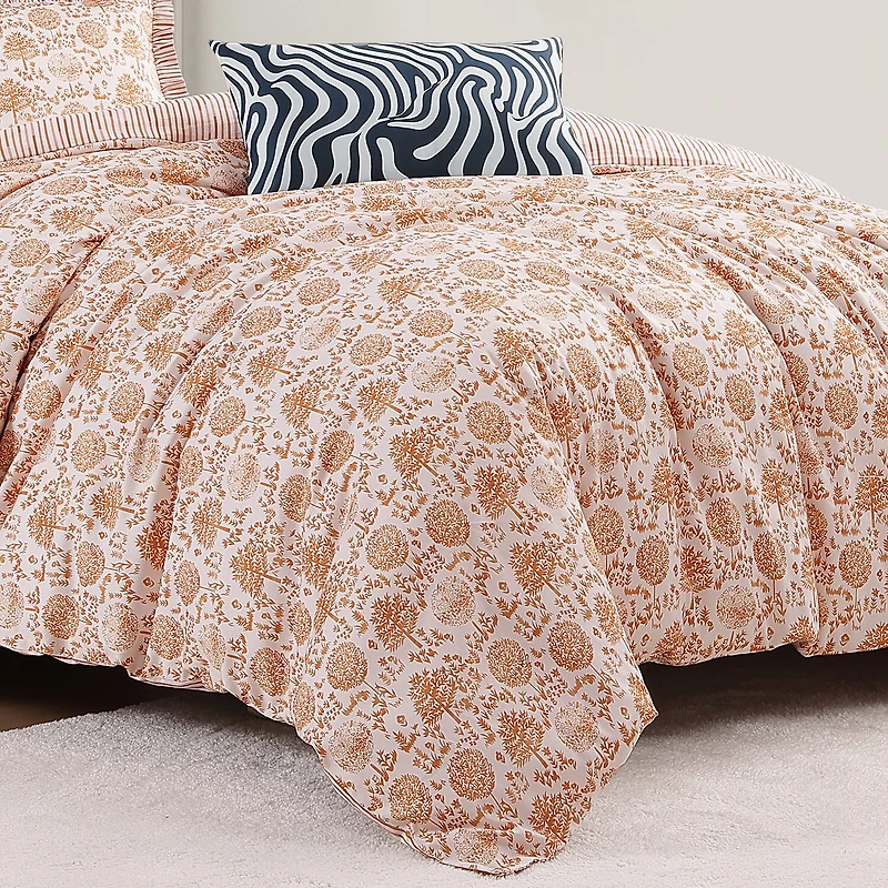 Bebejan Clay Tree Reversible Comforter Set